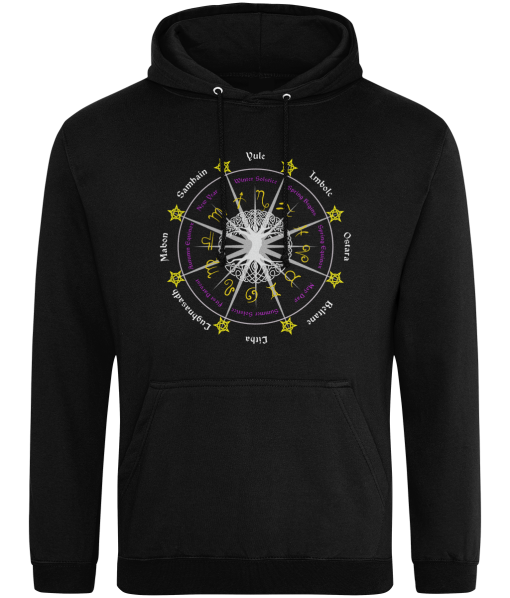 Wheel of the Year Hoodie on Solwaye.com