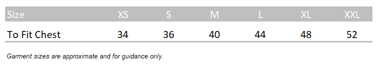 Hoodie Size Guide